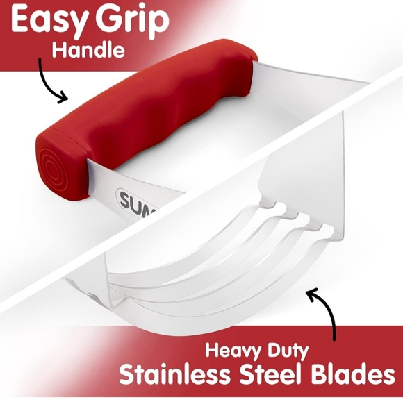 Stainless Steel Professional Large Pastry Cutter Dough Blender - Picture 2 of 7